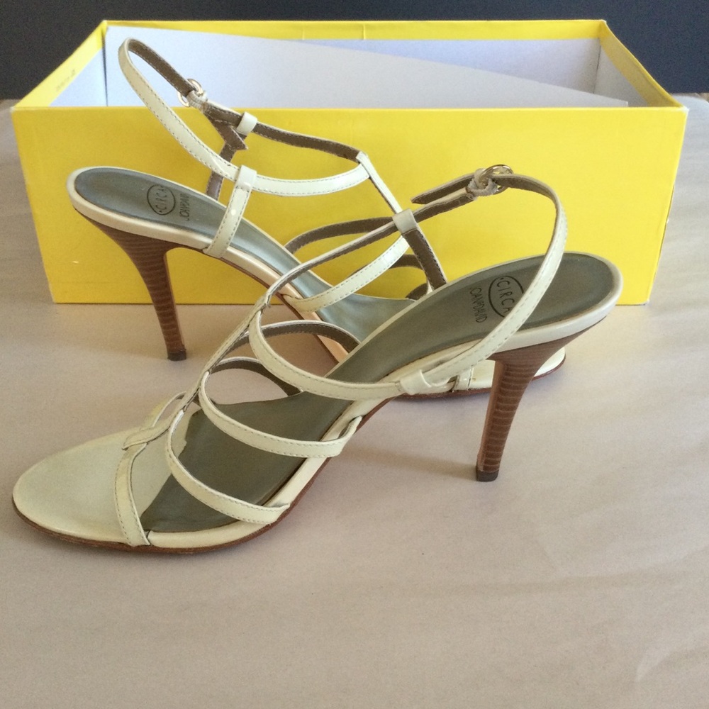 Joan & David Strappy Open-Toe Heeled Sandals